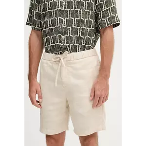 Frescobol Carioca pantaloni scurți din in culoarea bej, 1241.368 imagine