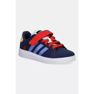 adidas sneakers pentru copii GRAND COURT 00s SNOW WHITE culoarea bleumarin, JR4902 imagine