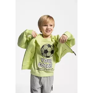Coccodrillo tricou de bumbac pentru copii culoarea verde, cu imprimeu, MONOCHROME BOY KIDS imagine