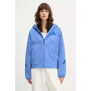 adidas bluză x Z.N.E cu glugă, uni, JW5319 imagine