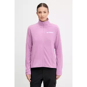 adidas TERREX hanorac în aer liber Multi Essentials culoarea violet, uni, JM3113 imagine