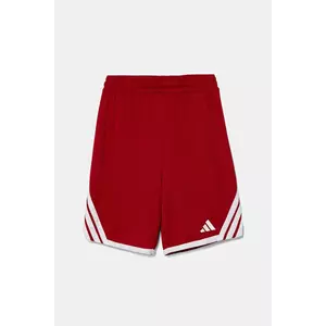 adidas Originals pantaloni scurți copii culoarea rosu, cu imprimeu, talie reglabila, JM5132 imagine