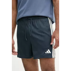 adidas pantaloni scurți Stadium Jacquard Shorts culoarea albastru marin, JX5585 imagine