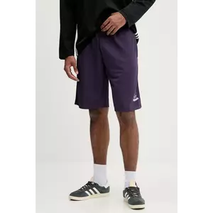 adidas Originals pantaloni scurți Grfx Short culoarea violet, JY2758 imagine