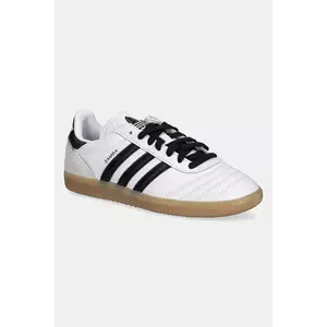 adidas Originals sneakers din piele Samba JP culoarea alb, JQ9055 imagine