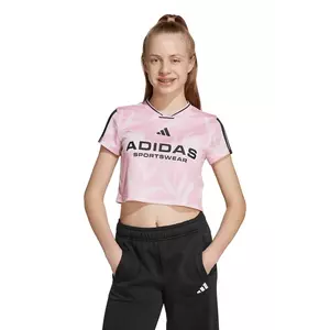 adidas tricou copii culoarea roz, JM1584 imagine