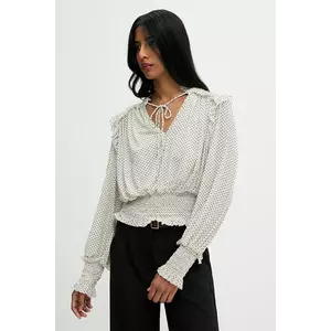 Answear.LAB bluza culoarea bej, modelator imagine