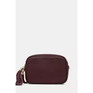 Answear.LAB poseta de piele culoarea bordo imagine