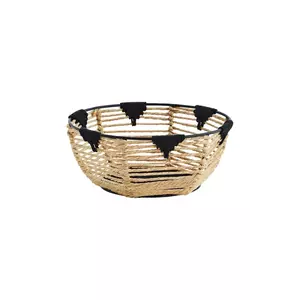 Madam Stoltz bol decorativ 23 x 10 cm culoarea bej imagine