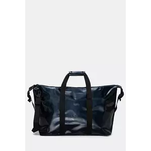 Rains geantă 14200 Hilo Weekend Bag culoarea albastru marin, 14200 imagine