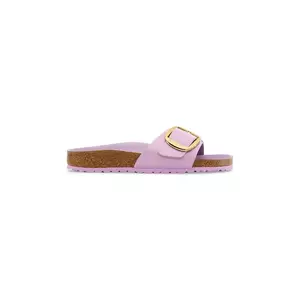 Birkenstock papuci Madrid Big Buckle culoarea violet, 1030366 imagine