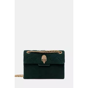 Kurt Geiger London geantă de piele KENSINGTON culoarea verde, 4372871219 imagine