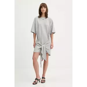 Diesel rochie D-EIVOR culoarea gri, mini, oversize, A19232.0NIAX imagine