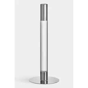 Orrefors sfesnic decorativ Lumiere 26, 5 cm culoarea gri imagine