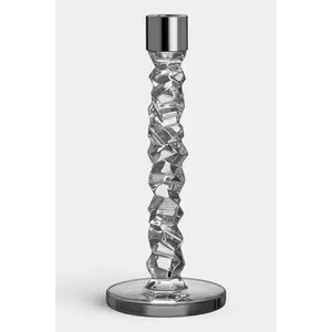 Orrefors sfesnic decorativ Carat 24, 2 cm 2-pack culoarea gri imagine