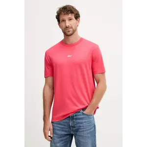 Gant tricou din bumbac culoarea roz, cu imprimeu, 2003343 imagine