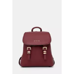 MICHAEL Michael Kors ghiozdan de piele QUINN culoarea bordo, mic, uni, 30T5GQNB0L imagine