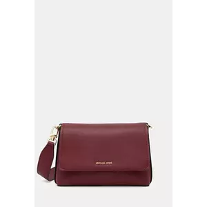 MICHAEL Michael Kors geantă de piele NESSA culoarea bordo, 30T5G8ZM1L imagine