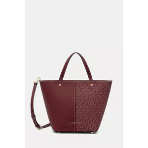 MICHAEL Michael Kors poșetă FLORA culoarea bordo, 30T5GFFT2B imagine
