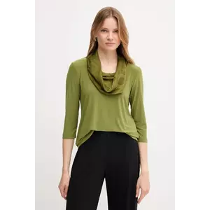 Joseph Ribkoff bluză culoarea verde, uni, 253211 imagine