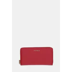 Coccinelle portofel de piele culoarea negru, E2 MW5 11 32 01 imagine