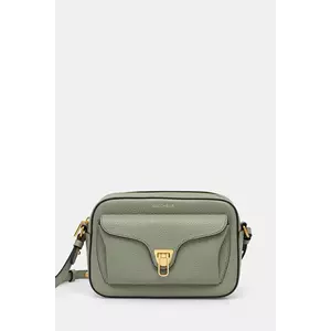 Coccinelle geantă de piele culoarea bej, E1 MF6 15 02 01 imagine