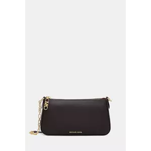 MICHAEL Michael Kors poșetă de piele culoarea maro, 32H3G8EW6L imagine