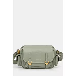 Coccinelle geantă de piele COCCINELLECAMPUS culoarea bej, E1 RFF 15 02 01 imagine