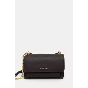 MICHAEL Michael Kors poșetă de piele culoarea negru, 30T4GC7L3T imagine