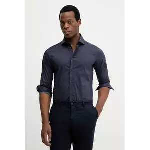 United Colors of Benetton camasa barbati, cu guler italian, slim, 5JUEUQ04D imagine