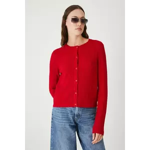 Medicine cardigan culoarea rosu, light imagine