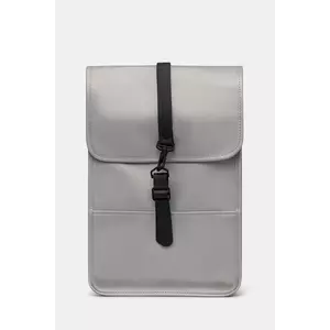 Rains rucsac 13020 Backpack Mini culoarea gri, mare, uni, 13020 imagine
