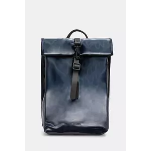 Rains rucsac 13330 Rolltop Rucksack Mini culoarea bleumarin, mare, uni, 13330 imagine