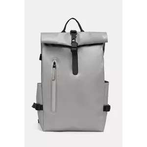 Rains rucsac 14590 Rolltop Rucksack Large culoarea gri, mare, uni, 14590 imagine