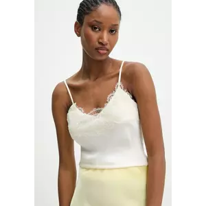 Answear.LAB bluza culoarea bej, neted imagine