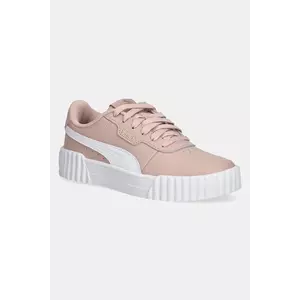Puma sneakers pentru copii Carina 3.0 culoarea roz, 401476 imagine