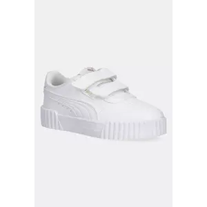Puma sneakers pentru copii Carina 3.0 V culoarea alb, 401478 imagine