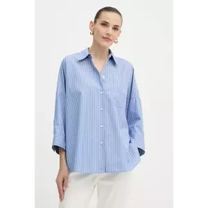 Weekend Max Mara cămașă din bumbac ZAVORRA cu guler clasic, relaxed, 2525116121600 imagine