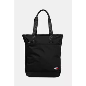 Tommy Jeans geantă culoarea negru, AM0AM13393 imagine