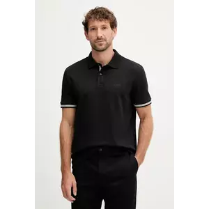 Joop! tricou polo culoarea negru, uni, 30046012 imagine