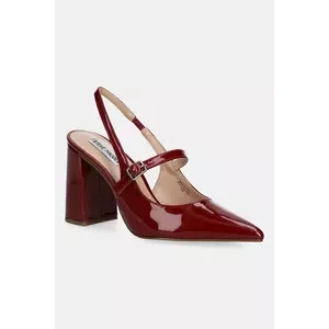 Steve Madden pumps Maegan culoarea bordo, cu toc drept, cu toc deschis, 11003885 imagine