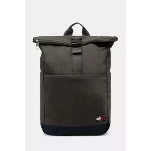 Tommy Jeans rucsac culoarea verde, mare, uni, AM0AM13401 imagine