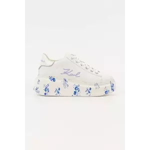 Karl Lagerfeld sneakers din piele ANAKAPRI culoarea alb, KL63511F imagine