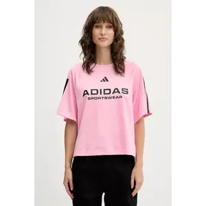 adidas tricou Tiro culoarea roz, JL9213 imagine