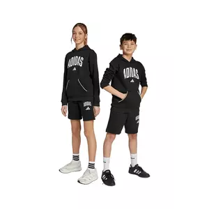 adidas pantaloni scurți copii culoarea negru, cu imprimeu, talie reglabila, JM1537 imagine