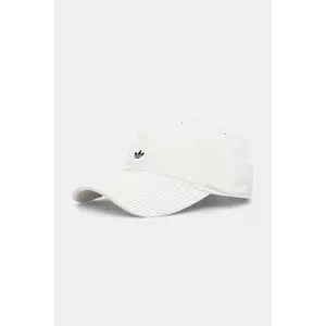 adidas Originals șapcă de baseball din catifea culoarea alb, JW8019 imagine