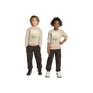 adidas trening copii culoarea maro, JL9197 imagine