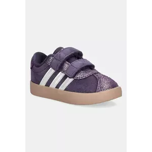 adidas sneakers pentru copii VL COURT 3.0 culoarea violet, JP7852 imagine