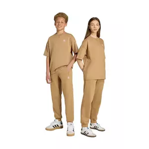 adidas Originals pantaloni de trening pentru copii culoarea bej, uni, JX2753 imagine