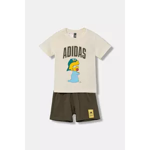 adidas set de bumbac pentru copii culoarea verde, JL9174 imagine